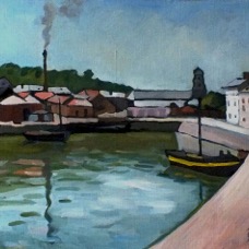 Honfleur, the Port, 1911.jpg